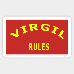 Virgil Rules Sticker